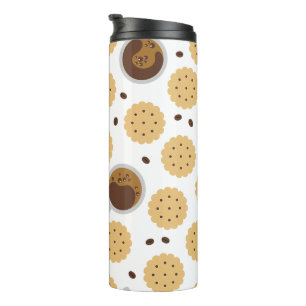 Kaffee und Cookies Thermosbecher