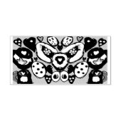 Kaffee und Cookies und Schokolade Gummistempel (Prägung)