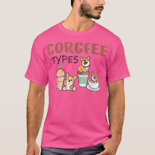 Kaffee und Corgis, Funny Dog Lover Geschenke, Hund T-Shirt