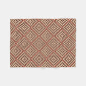 Kaffee und Creme Fleecedecke (Vorderseite (Horizontal))