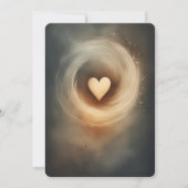 Kaffee- und Creme-Liebhaber Herzdesign Dankeskarte (Vorderseite)