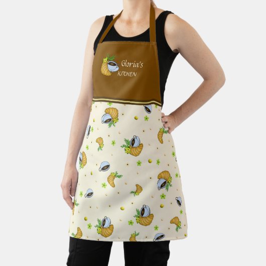 Kaffee und Croissants Schürze (InSitu)