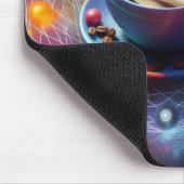 Kaffee und der Kosmos: Eine Syzygie der Energie Mousepad (Ecke)