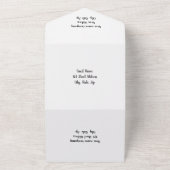 Kaffee und Donuts All In One Einladung (Außenbereich)