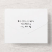 Kaffee und Donuts All In One Einladung (Rückseite)