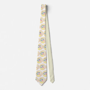 Kaffee und Donuts Neck Tie Krawatte