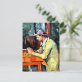 Kaffee und Donuts Postkarte (Stehend Vorderseite)