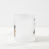 Kaffee und Eichhörnchen - Funny Squirrel Lover Mattglastasse (Mittel)