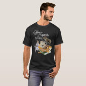 Kaffee und Eichhörnchen - Funny Squirrel Lover T-S T-Shirt (Vorne ganz)