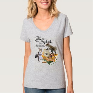 Kaffee und Eichhörnchen - Funny Squirrel Lover T-Shirt