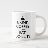 KAFFEE UND ESSEN SPENDE Jumbo-Tasse (Rechts)