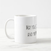 Kaffee-und Eyelash-Kaffee-Tasse Kaffeetasse (Links)