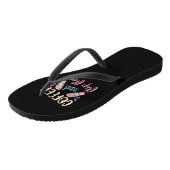 Kaffee und Flip Flops Badesandalen (Schrägansicht)