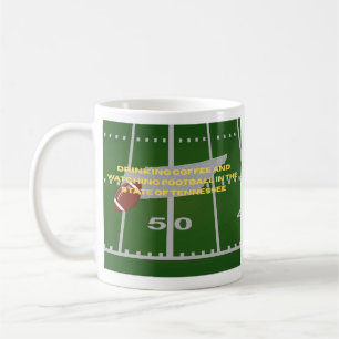 Kaffee und Football im Bundesstaat Tennessee  Kaffeetasse