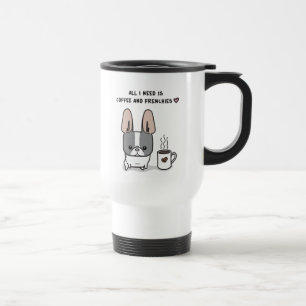 Kaffee und Franken Kaffee Tasse - Blaues Picknick