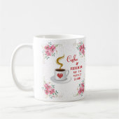 Kaffee und Freunde der perfekten Mischung Kaffeetasse (Links)