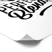 Kaffee und Freunde machen die perfekte Mischung, A Poster (Ecke)