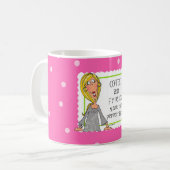 Kaffee und Freunde machen die perfekte Mischung Kaffeetasse (Vorderseite Links)