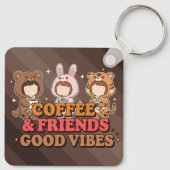 Kaffee und Freunde Schlüsselanhänger (Rückseite)