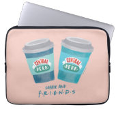Kaffee und FRIENDS™ Laptopschutzhülle (Vorderseite)