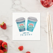 Kaffee und FRIENDS™ Serviette (Beispiel)