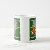 Kaffee und Fußball in Arkansas Kaffeetasse (Mittel)