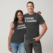 Kaffee und Gaming Vintag T-Shirt (Unisex)