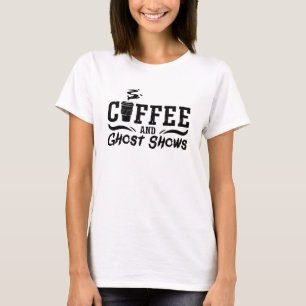 Kaffee- und Geisterschauen Geisterjäger T-Shirt