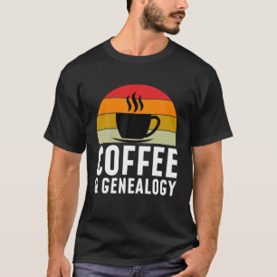Kaffee und Genealogie, Genealoge und Espresso Lov T-Shirt