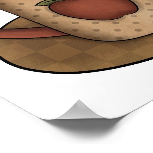 Kaffee und Gespräch Poster (Ecke)