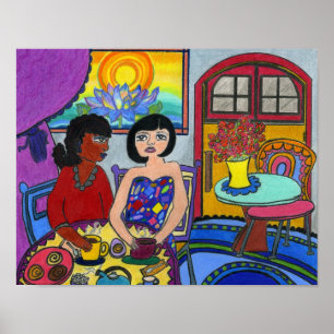 Kaffee und Gespräche Poster