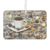 Kaffee und Gewürze Autolufterfrischer (Vorderseite)