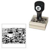 Kaffee und Gewürze Gummistempel (Stempel)