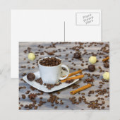 Kaffee und Gewürze Postkarte (Vorne/Hinten)