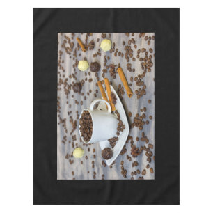Kaffee und Gewürze Tischdecke