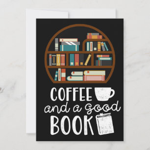 Kaffee und gute Bücher Save The Date