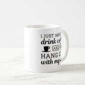 Kaffee und Hund Kaffeetasse (VorderseiteRechts)