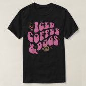 Kaffee- und Hundeliebhaber T-Shirt (Design vorne)