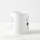 Kaffee und Jesus Kaffeetasse (Mittel)