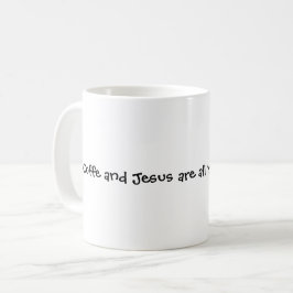 Kaffee und Jesus-Tasse Kaffeetasse