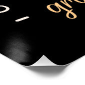 Kaffee und Jesus zitieren dunkle akademische Ästhe Poster (Ecke)