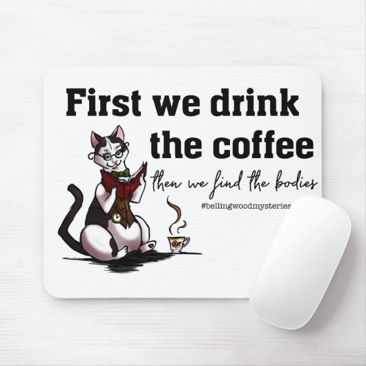 Kaffee und Jungs Mousepad (Mit Mouse)