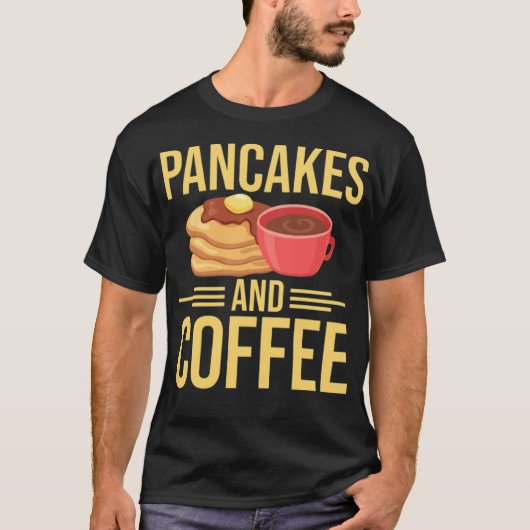 Kaffee- und Kaffeekaffee T-Shirt (Vorderseite)