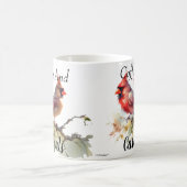 Kaffee und Kardinal Moderne Kaffeetasse (Mittel)