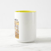 Kaffee und Käse: Ein Spiel, das in der Tasse des H (Zentrum)