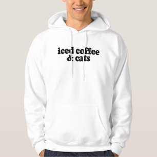 Kaffee und Katzen Hoodie