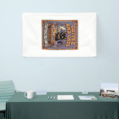 Kaffee und Katzen Kat Teeblätter Kaffee Schicksal Banner (Messeveranstaltung)