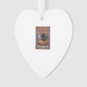 Kaffee Und Katzen Katze Teeblätter Kaffee Schicksa Ornament (Vorderseite)