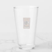 Kaffee und Katzen Katzen-Teeblätter Kaffee Schicks Glas (Rückseite)