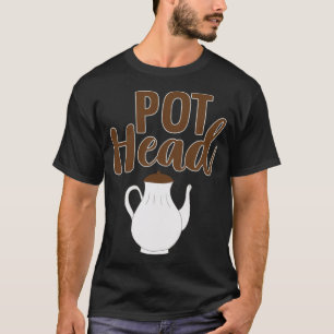 Kaffee und Katzenlatte T-Shirt
